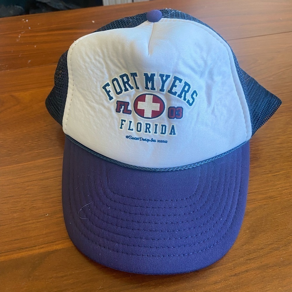 Vintage Trucker Fort Myers Florida Hat